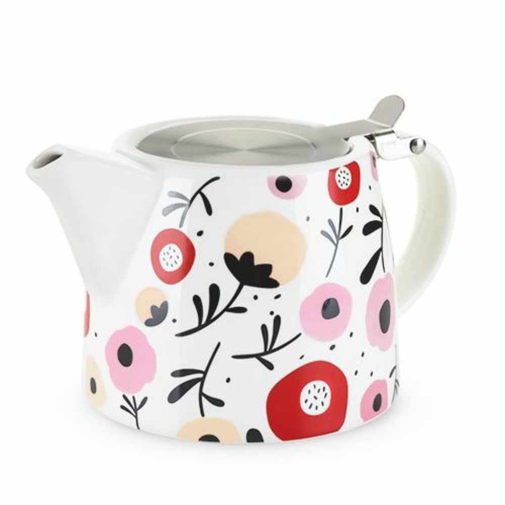 Posey Ceramic Teapot with Infuser